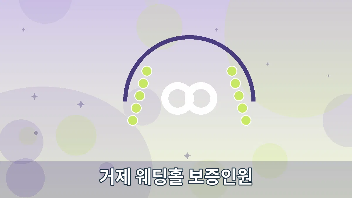 거제 웨딩홀 보증인원 안내 이미지 5