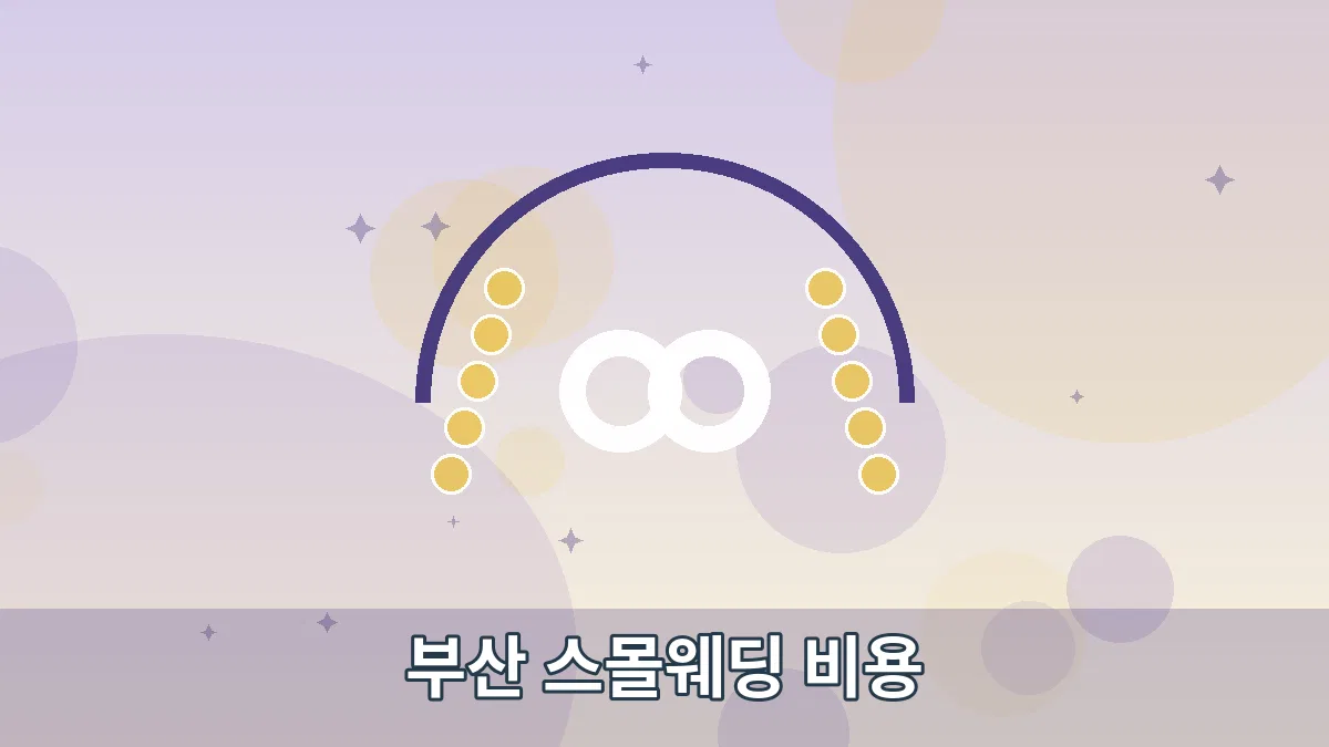 부산 스몰웨딩 비용 안내 이미지 4