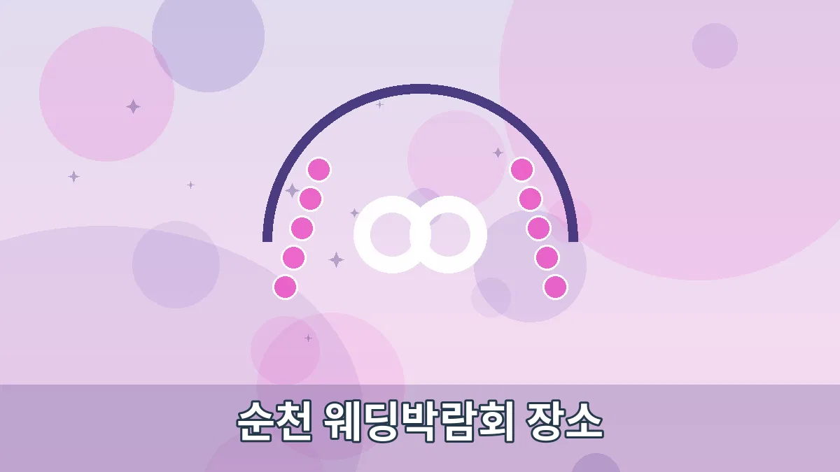 순천 웨딩박람회 장소 안내 이미지 1